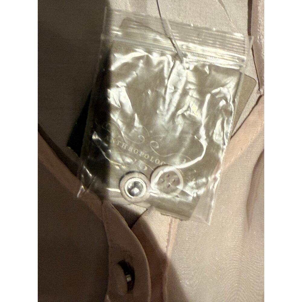 Anthro Moulinette Soeurs NWT Sleeveless Pleated Dress L - Picture 3 of 5